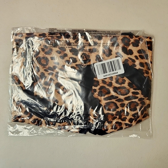 ❤️NWT TORRID RETRO APRON - LEOPARD ANIMAL PRINT - POCKETS - ADJUSTABLE PLUS SIZE - Picture 6 of 7
